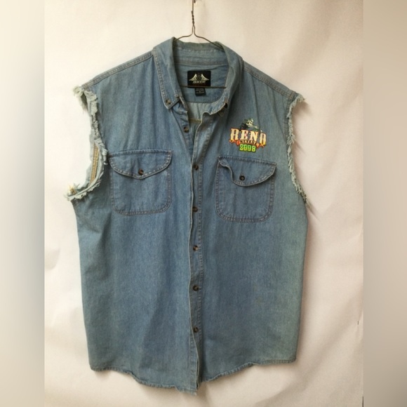 Vintage Reno Nevada 2008 button up shirt - Picture 1 of 8